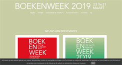 Desktop Screenshot of boekenweek.nl